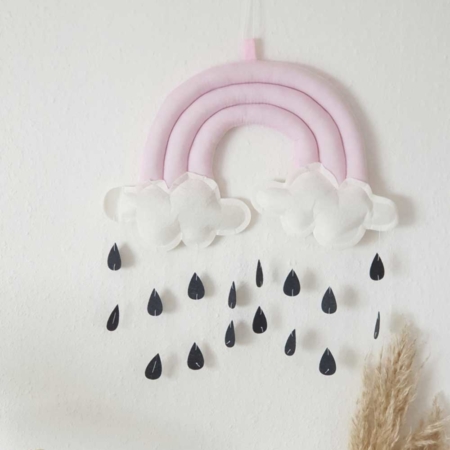 Deko-Regenbogen rosa