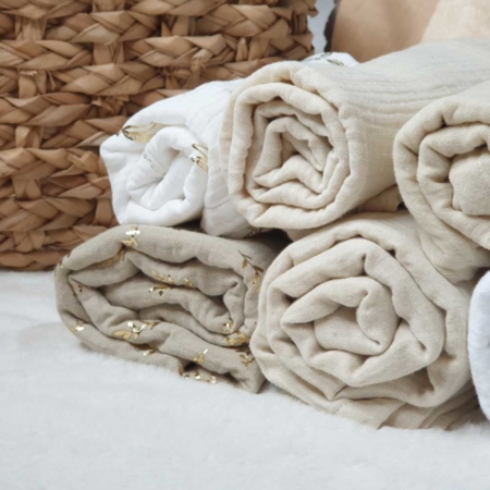 Musselintücher gemischt