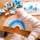 Regenbogenbrettspiel Blau